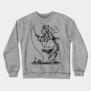 Grotesque #89 The Drolatic Dreams of Pantagruel (1565) Crewneck Sweatshirt